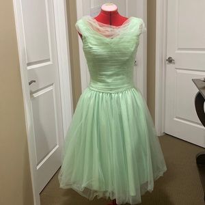 Unique Vintage NWOT Mint Tulle Dress